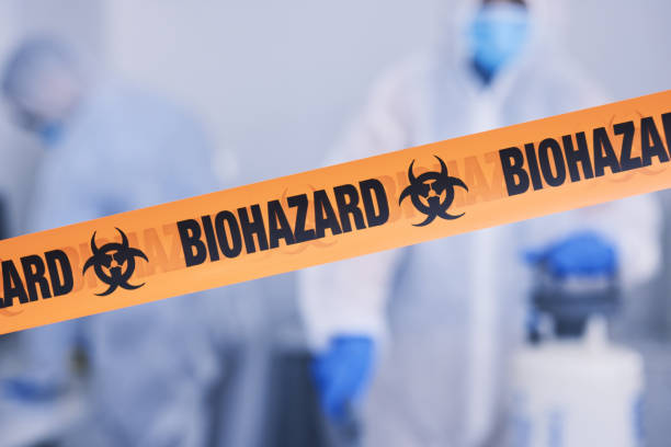 Professional Blood Cleanup technician working in Ramona, SD